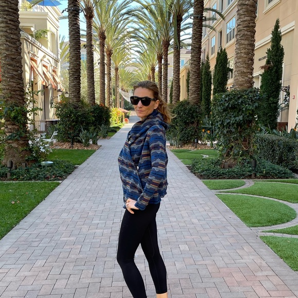 Levi's x Pendleton Jacquard Wool Poncho Wrap Hooded Jacket size XS - Picture 6 of 14